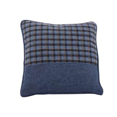 Living room decorative plaid throw pillow cover cushions for sofa